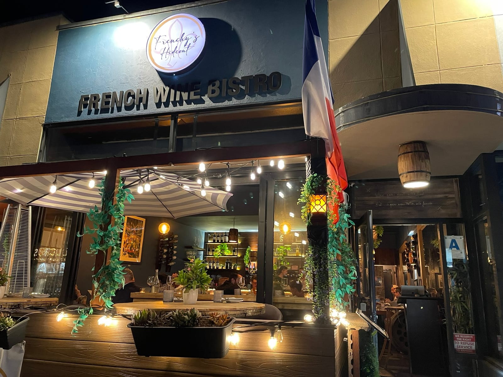 frenchy's hideout